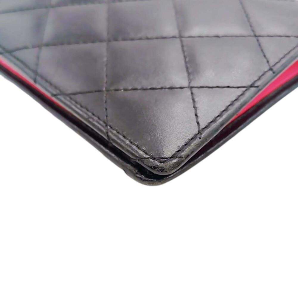 CHANEL Authentic Black Leather Wallet - Picture 11 of 16